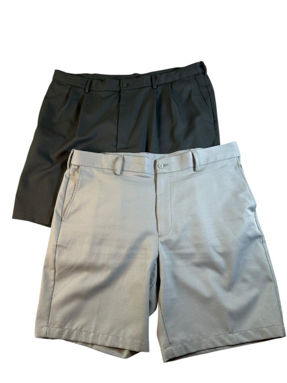 PGA Tour & Grand Slam Performance Size 40 Golf Shorts 2 Pairs Men’s Gray